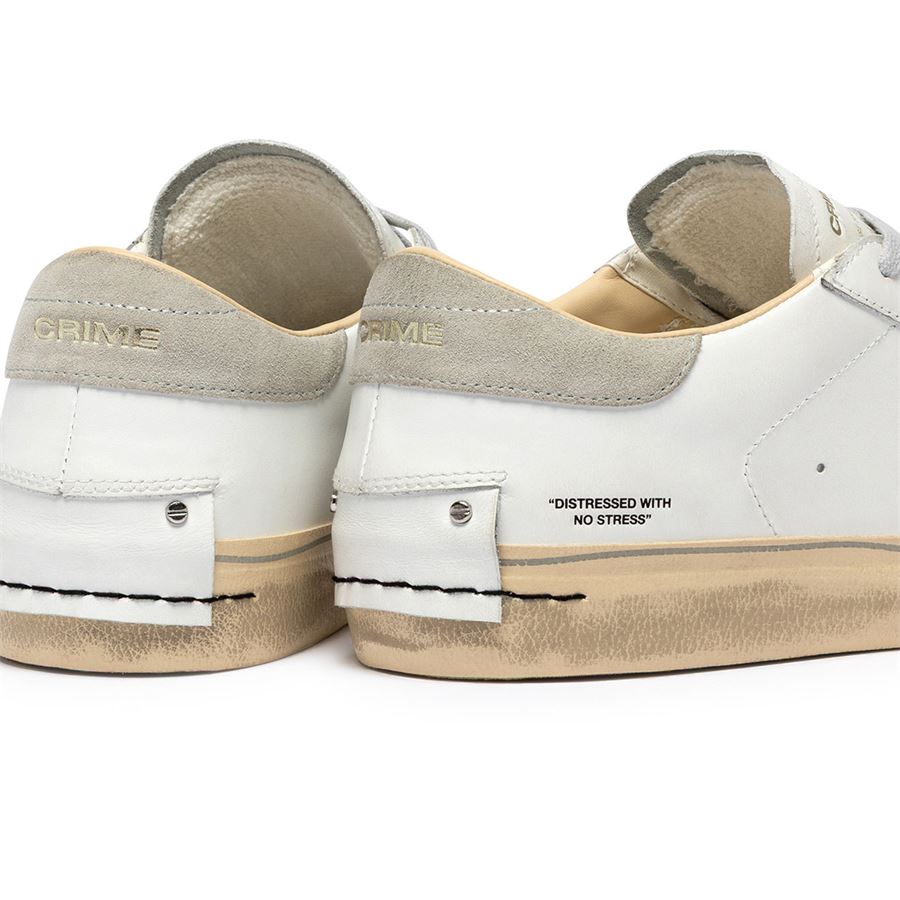 Distressed 2.0 Light Grey sneakers da uomo Crime London | 19053PP810